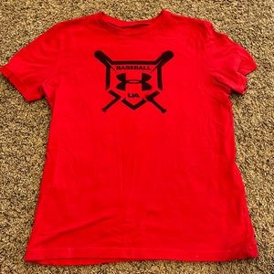 base ball under armor t shirt
